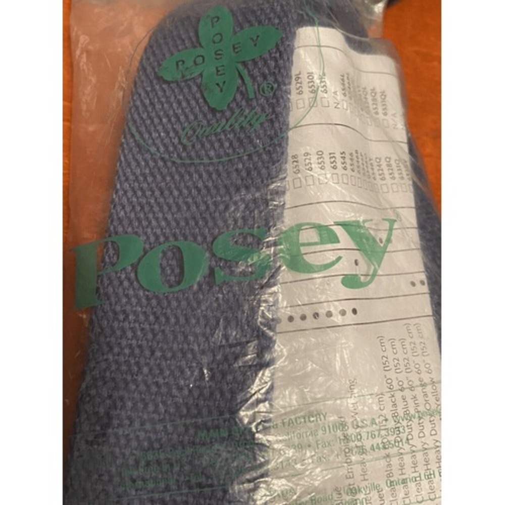 Posey #6528Q Transfer/Gait  Belt, Navy, 51" Cotton, Q/R,‎ In Original Package